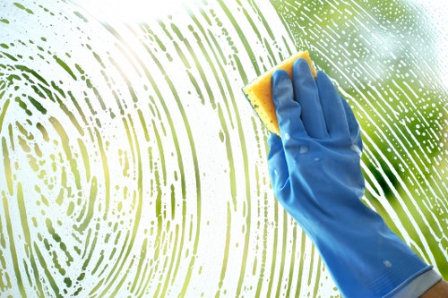 Weekly regular cleaning checklist on a home table