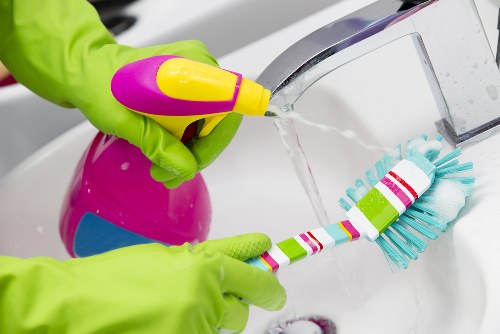 Deep mattress cleaning with stain and odor treatment