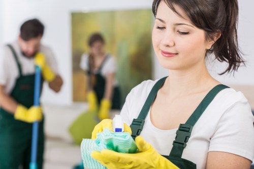 Commercial storefront window cleaning for a polished business appearance